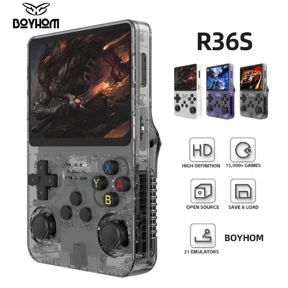 128G R36S Retro Handheld Video Game Console ChicAvenue