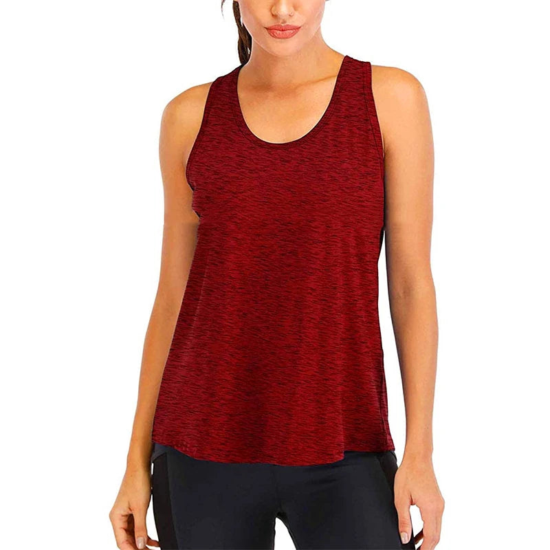Fitness Tops Vest ChicAvenue
