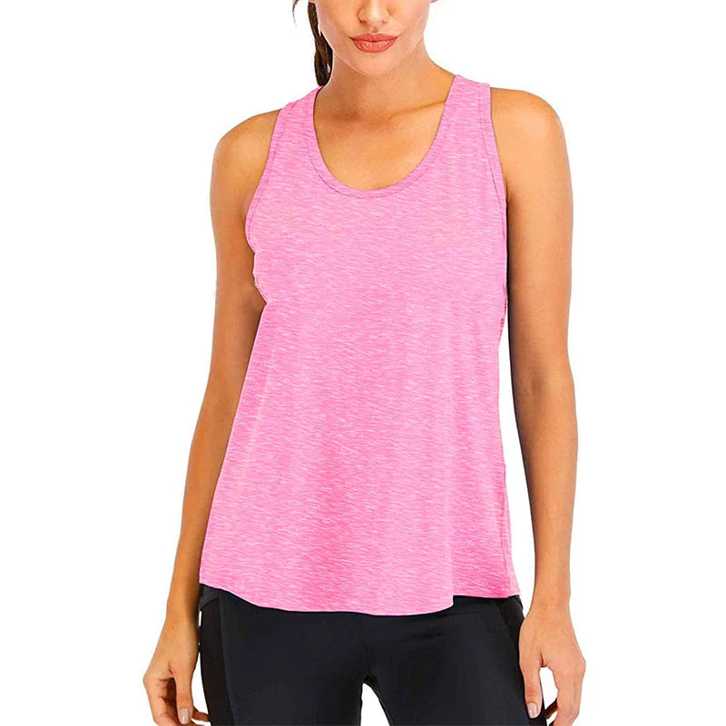 Fitness Tops Vest ChicAvenue