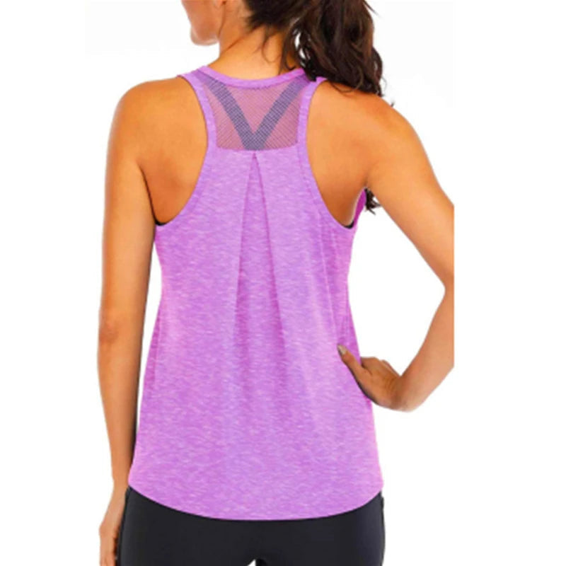 Fitness Tops Vest ChicAvenue