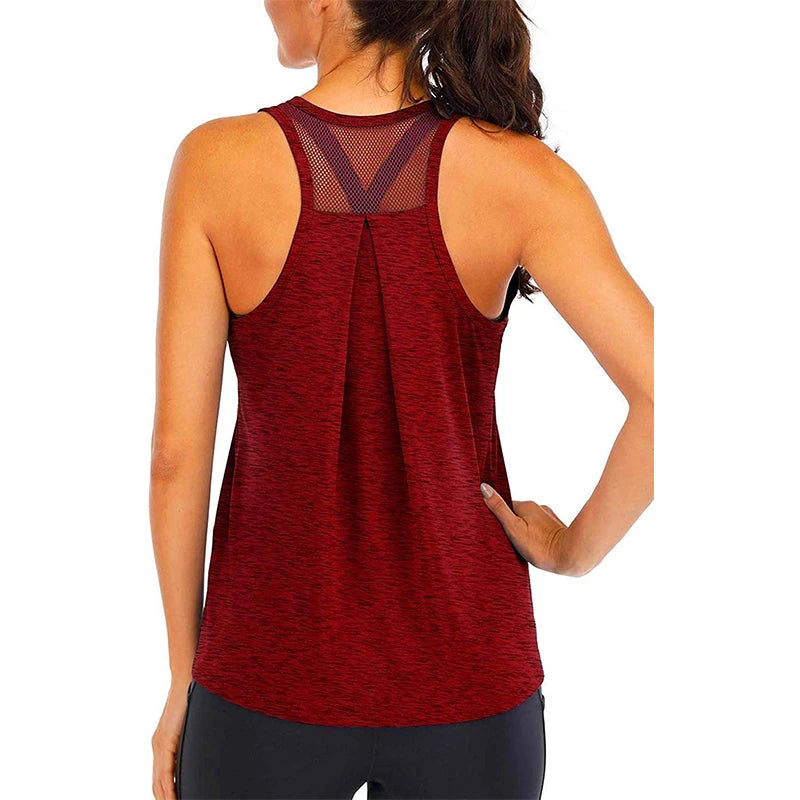 Fitness Tops Vest ChicAvenue