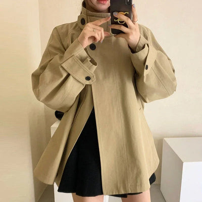 Nova Niche Trench jacket ChicAvenue