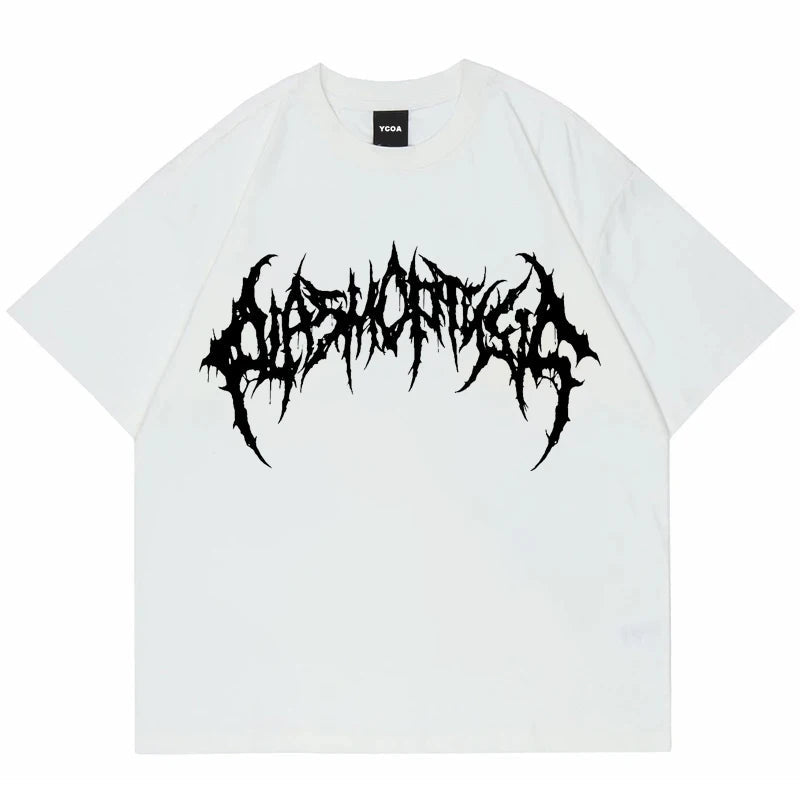 ShadowPulse Y2K Print Harajuku T-shirt ChicAvenue