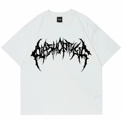 ShadowPulse Y2K Print Harajuku T-shirt ChicAvenue