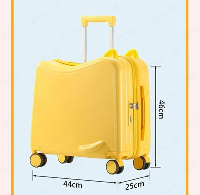 Sit and Ride Carry on Suitcase ChicAvenue
