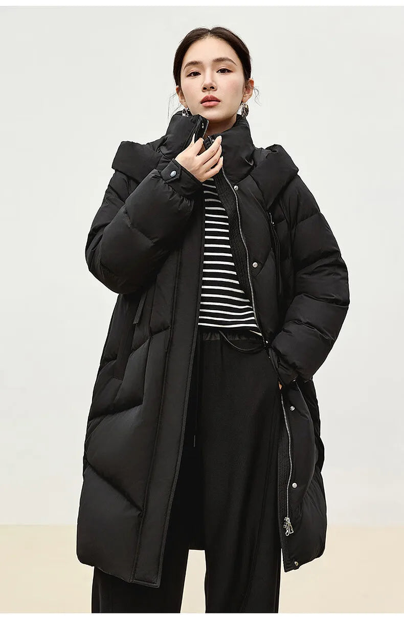 Therma Luxe Long Down Coat ChicAvenue