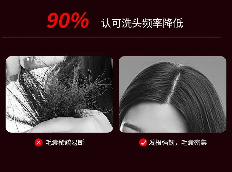 Red light electric massage comb, kneading and revitalizing hair growth massager, scalp medicine device, hair care hair guide, li ChicAvenue