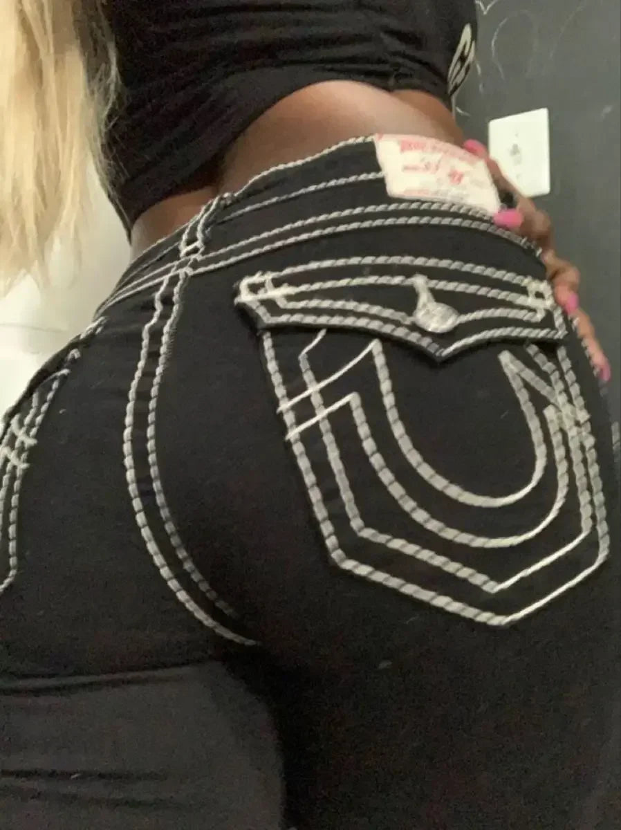 NeoMuse Y2K Embroidered Demin ChicAvenue