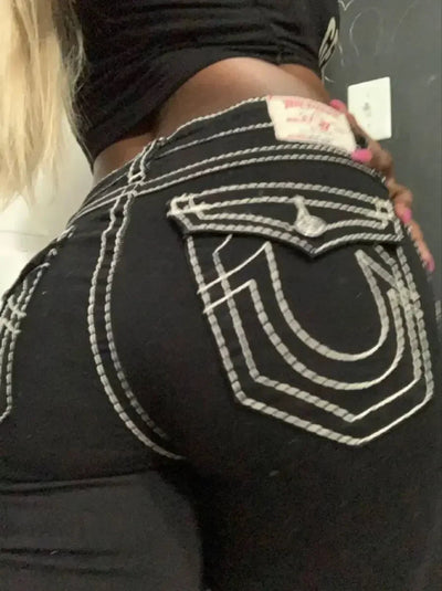 NeoMuse Y2K Embroidered Demin ChicAvenue