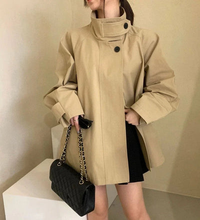 Nova Niche Trench jacket ChicAvenue