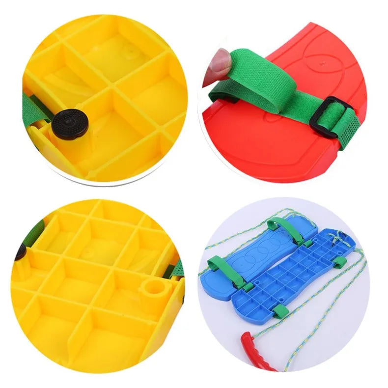 Outdoor Games for Kids Two-People Hands Feet Play Cooperative Board Children Sensory Integration Training Boys Girl Sports Toys ChicAvenue
