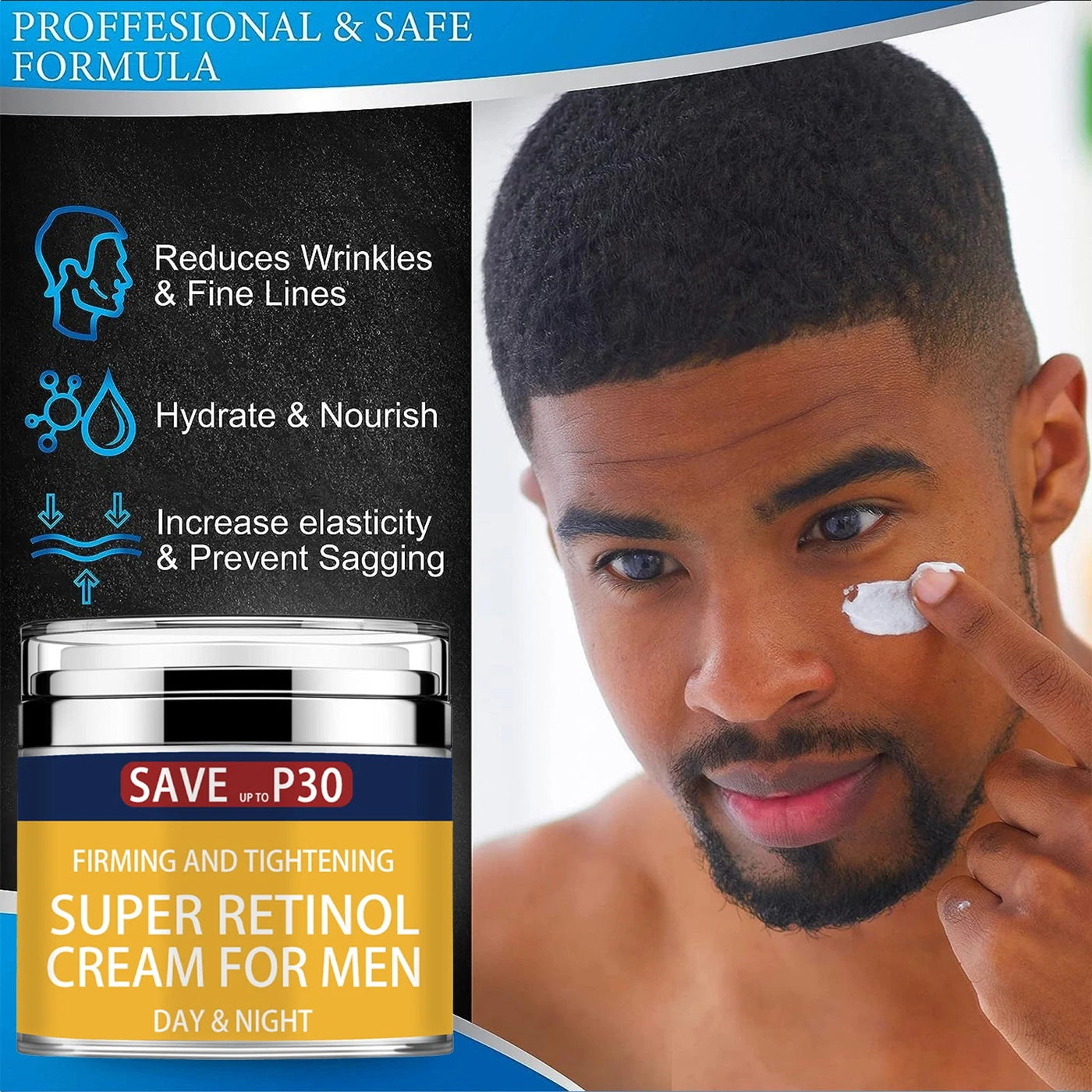 SteelAge retinol for men ChicAvenue