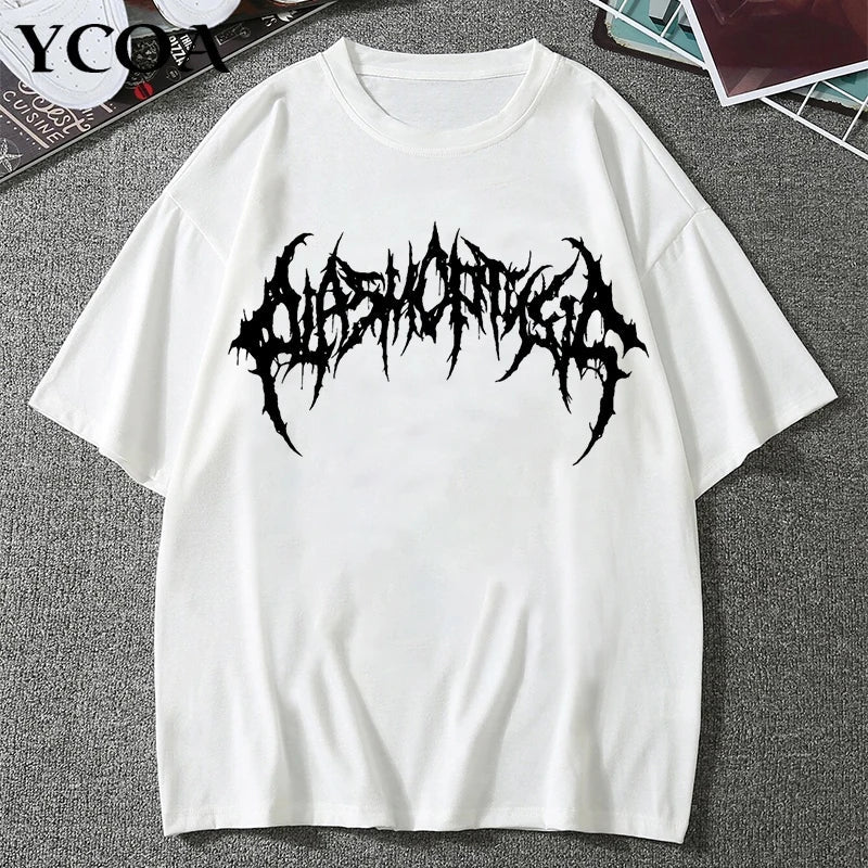 ShadowPulse Y2K Print Harajuku T-shirt ChicAvenue