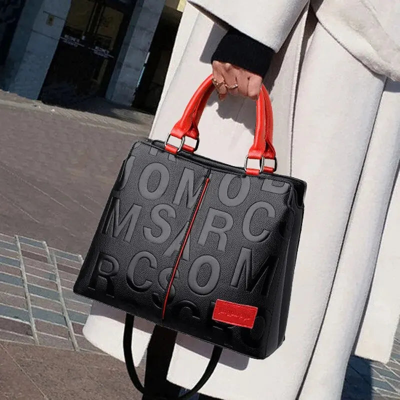 Microfiber Leather handbag ChicAvenue