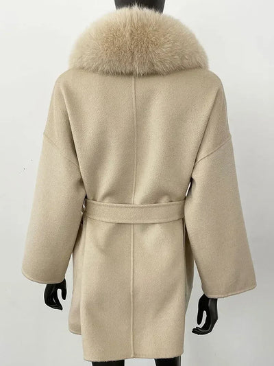 Glacier Bloom Lux coat ChicAvenue