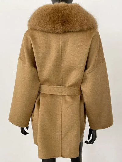 Glacier Bloom Lux coat ChicAvenue