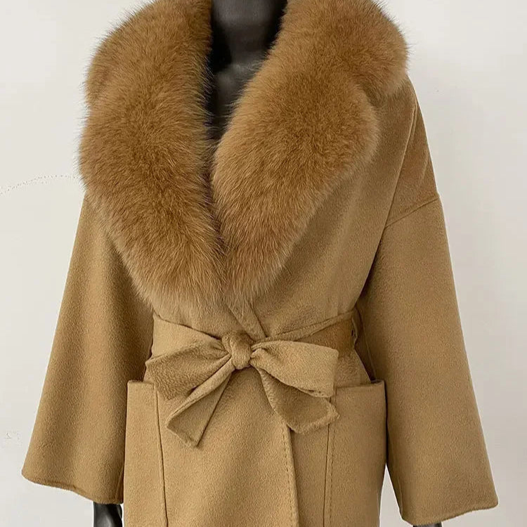 Glacier Bloom Lux coat ChicAvenue