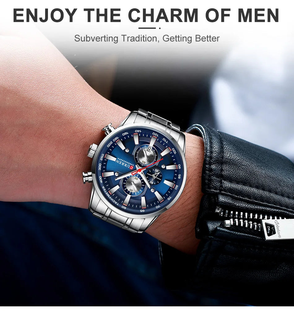 CURREN Quartz Sports Watch ChicAvenue