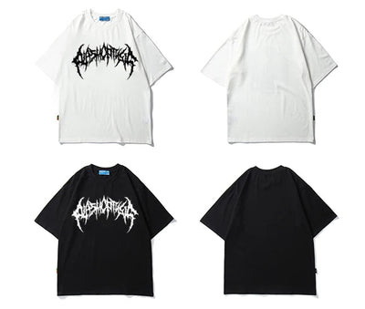 ShadowPulse Y2K Print Harajuku T-shirt ChicAvenue