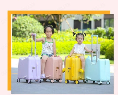 Sit and Ride Carry on Suitcase ChicAvenue