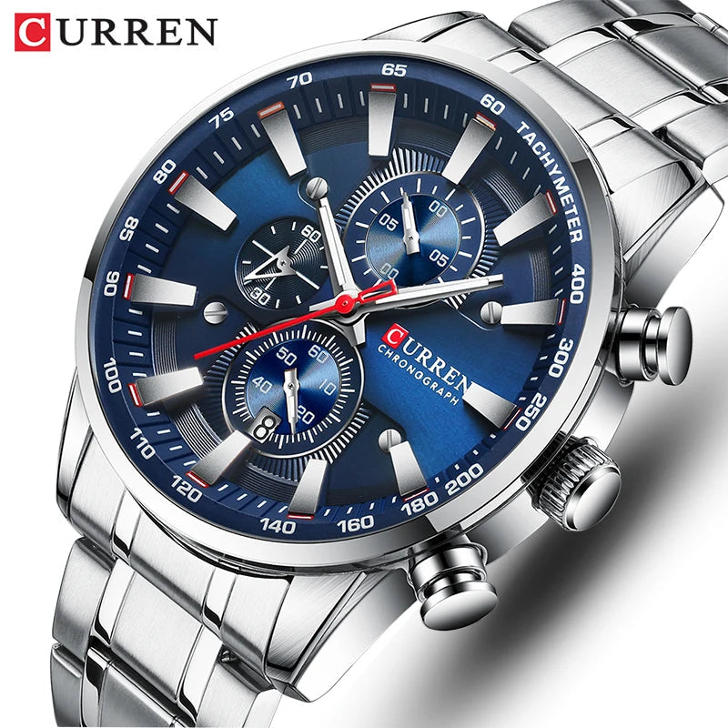 CURREN Quartz Sports Watch ChicAvenue