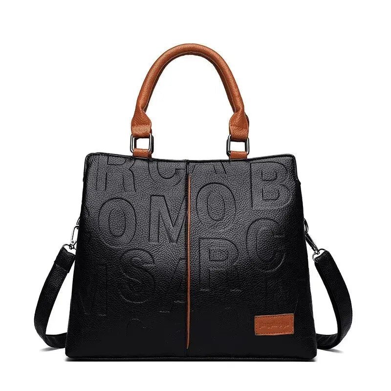 Microfiber Leather handbag ChicAvenue