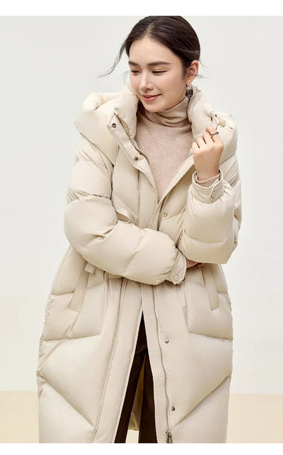 Therma Luxe Long Down Coat ChicAvenue