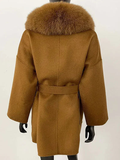Glacier Bloom Lux coat ChicAvenue