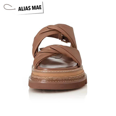 ALIAS MAE Summer Luxury Casual Strap Sandals ChicAvenue