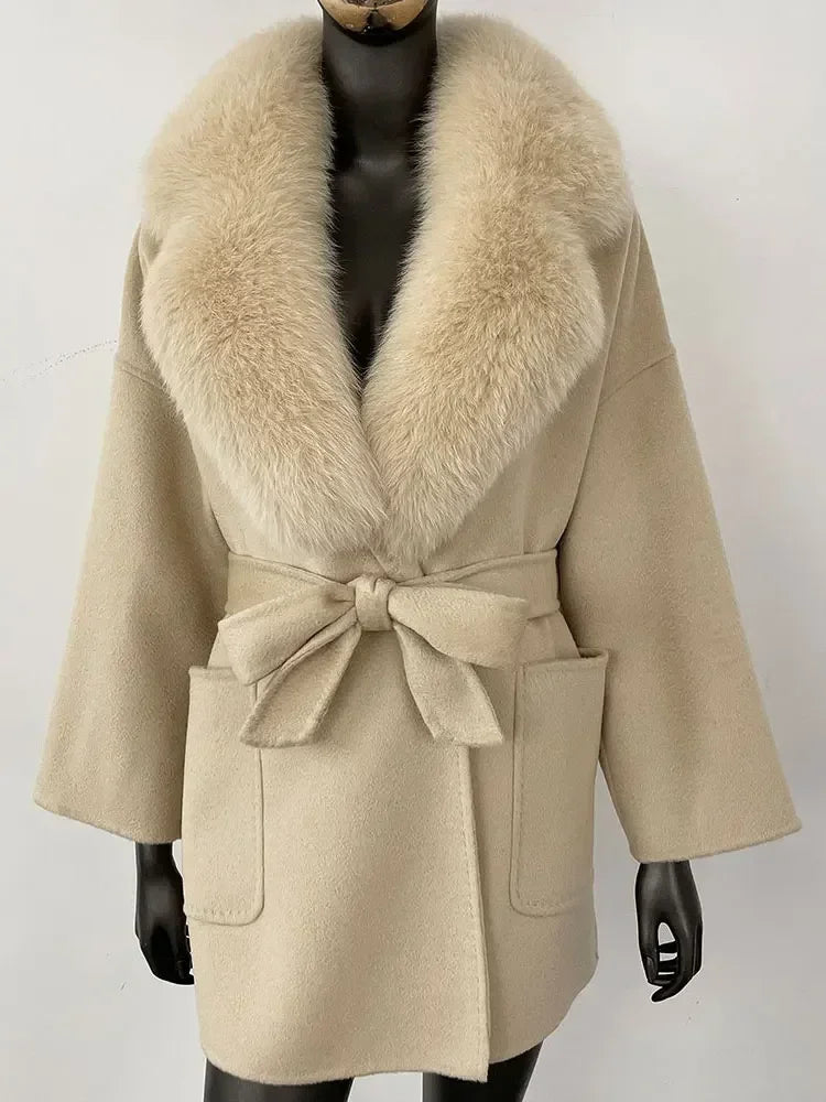 Glacier Bloom Lux coat ChicAvenue