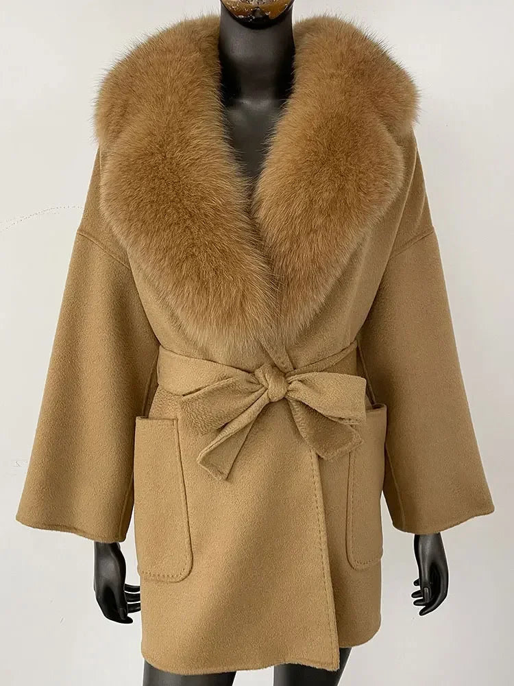 Glacier Bloom Lux coat ChicAvenue