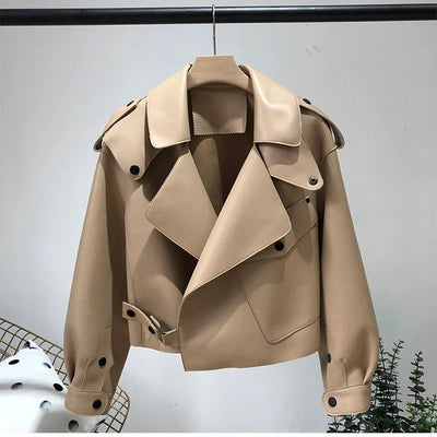 LuxMotion Quality Leather Jacket ChicAvenue