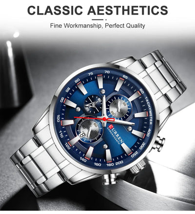 CURREN Quartz Sports Watch ChicAvenue