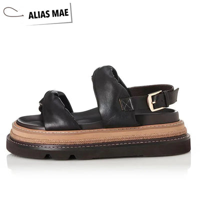ALIAS MAE Summer Luxury Casual Strap Sandals ChicAvenue