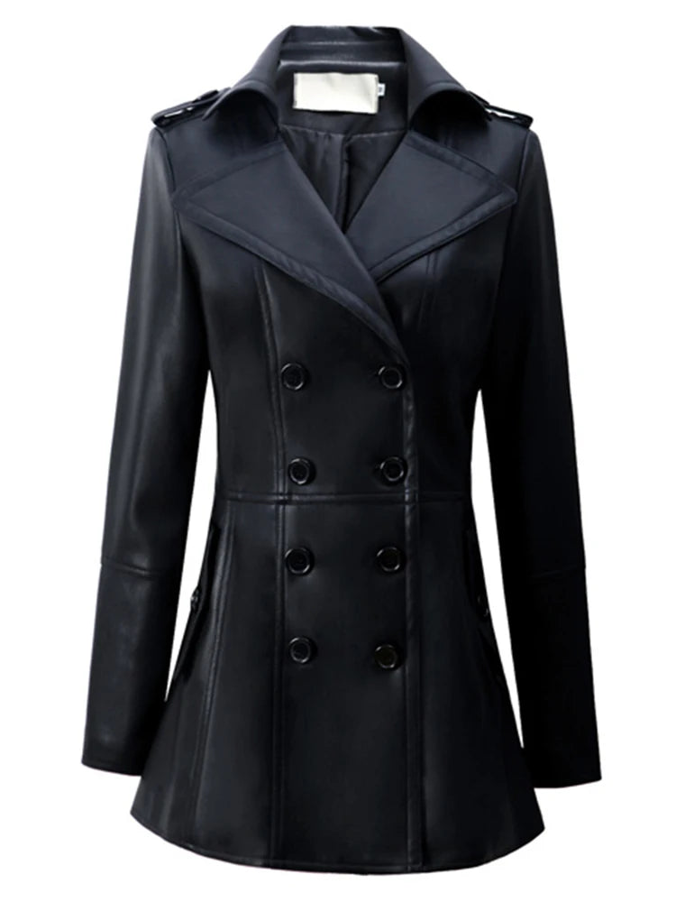 trendy leather jacket 