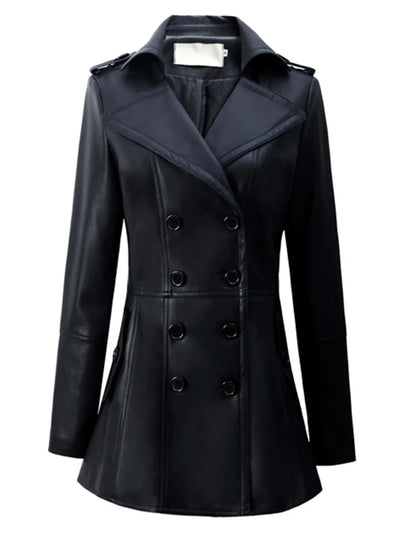 trendy leather jacket 