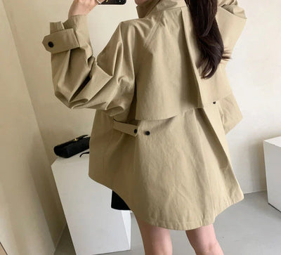 Nova Niche Trench jacket ChicAvenue