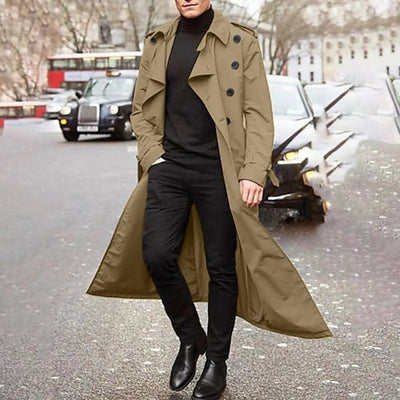 StratusForm™ Classic Double-Breasted Trench – Spring/Autumn Edition ChicAvenue