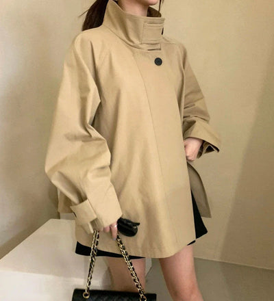 Nova Niche Trench jacket ChicAvenue