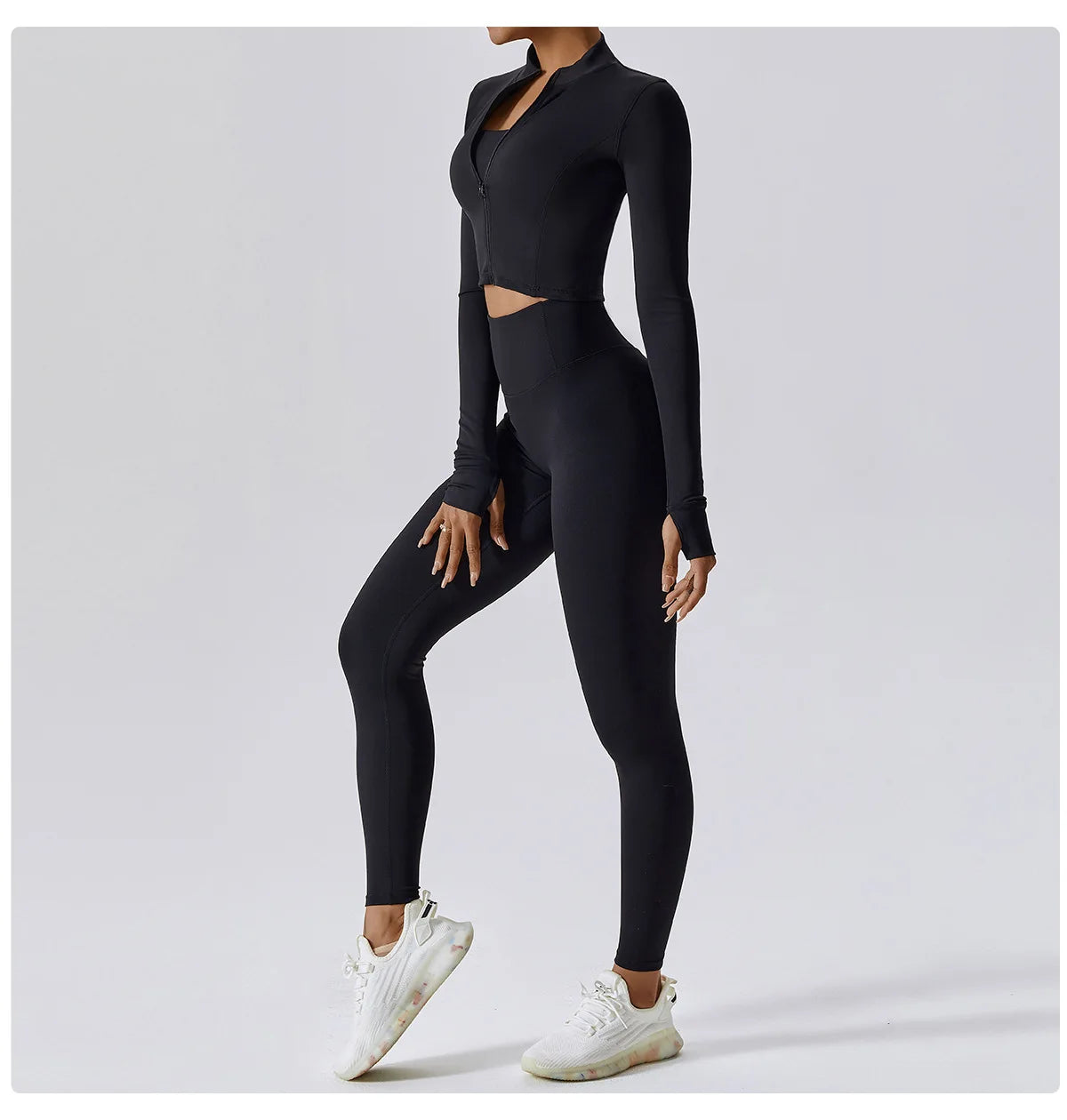 3 pieces Women Workout Outfit ChicAvenue