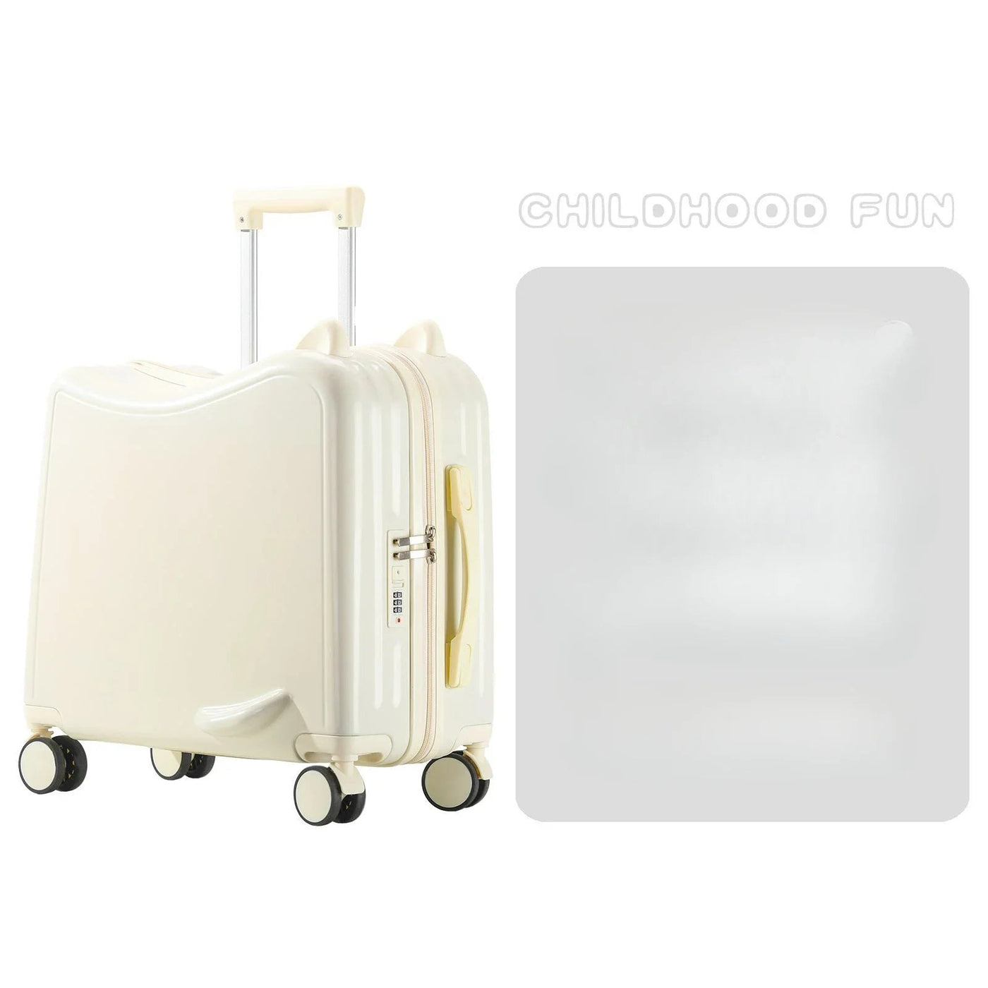 Sit and Ride Carry on Suitcase ChicAvenue