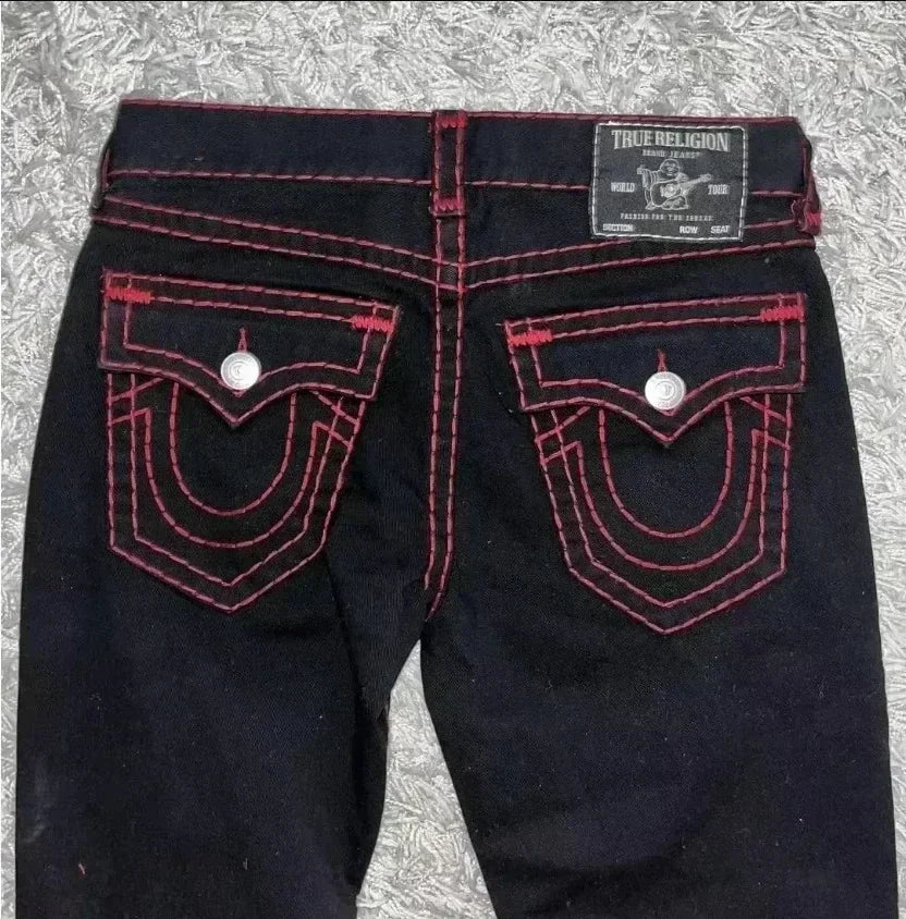 NeoMuse Y2K Embroidered Demin ChicAvenue