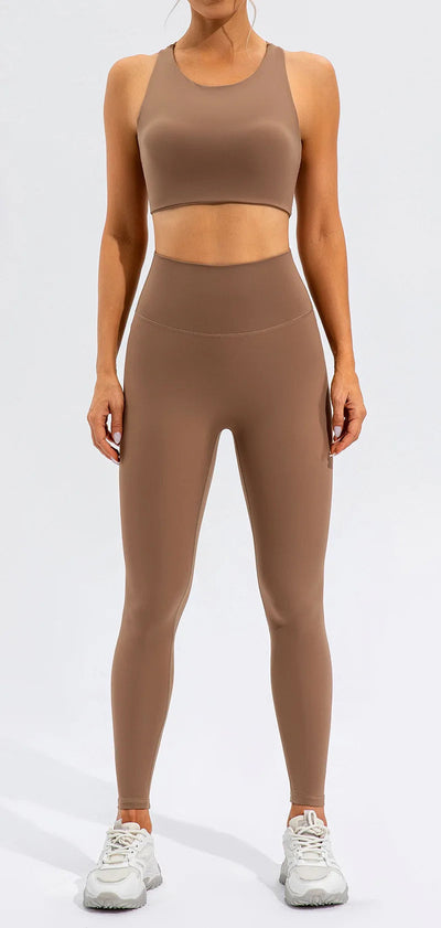 Yoga Set 2 Piece long legging ChicAvenue