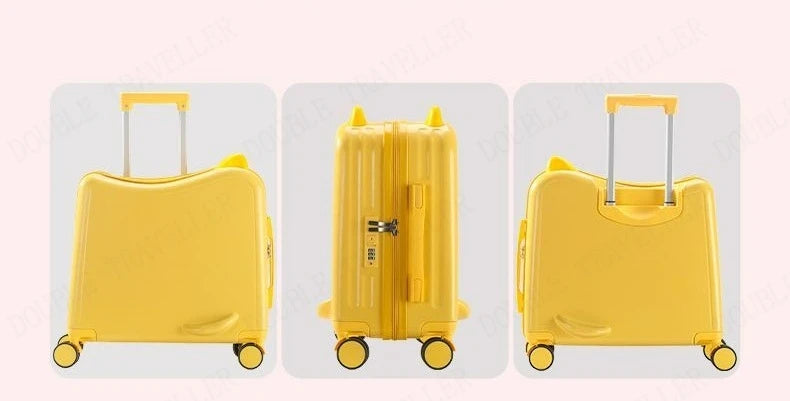 Sit and Ride Carry on Suitcase ChicAvenue