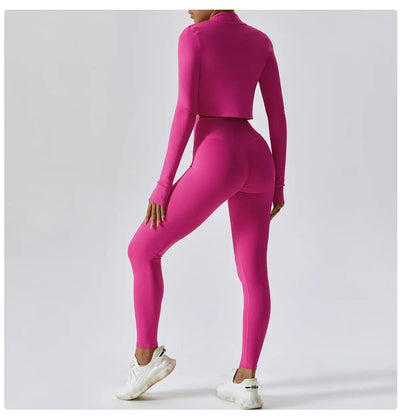 3 pieces Women Workout Outfit ChicAvenue
