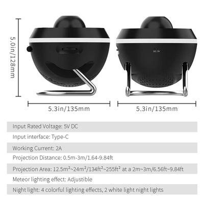 Galaxy Projector with built in Films ChicAvenue