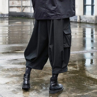 DropCore Oversized Haren Cargo Pants ChicAvenue