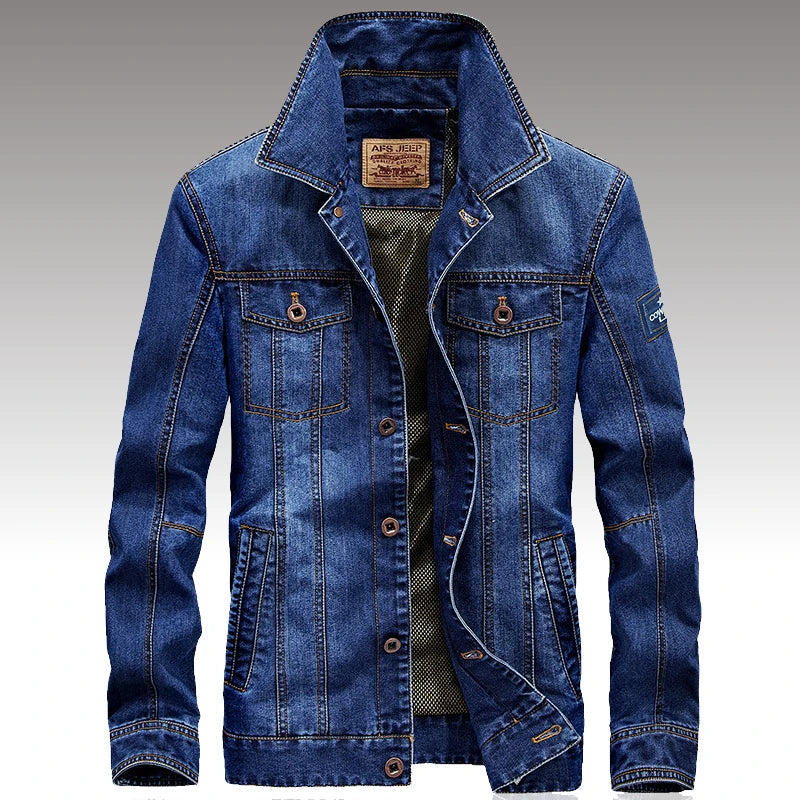 Fashion Denim Jacket ChicAvenue