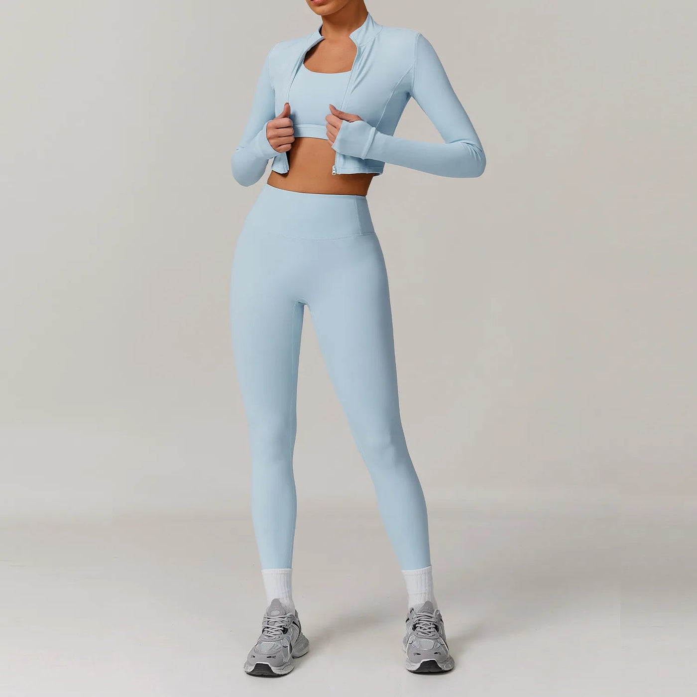 3 pieces Women Workout Outfit ChicAvenue