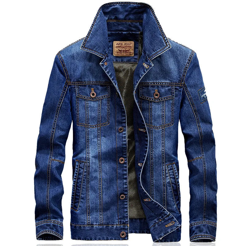 Fashion Denim Jacket ChicAvenue